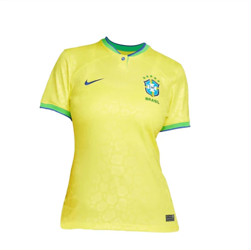 Camisa Seleção Brasil I 22/23 Nike - Amarelo - (Feminina)