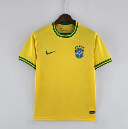 Camisa Seleção Brasil 2022 Nike - Amarela - Conceito Amarela